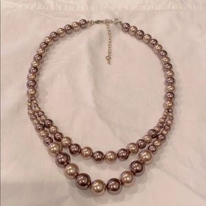 Pearl beaded necklace